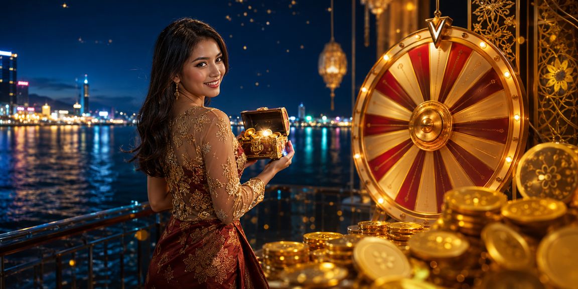Suasana permainan kasino meja di Malaysia menggambarkan pengalaman baccarat dalam talian